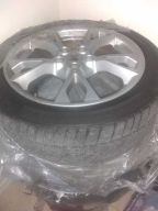 nissan rims and tire 17s