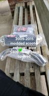 Yoshimura exhaust pipe and muffler