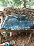 1985 Chevy Corvette rear glass