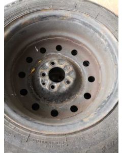 Ford fusion 2005 model car steel rim with new tires (4 tires)