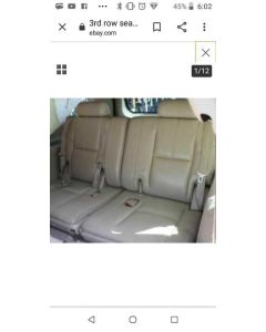 3rd ROW SEATS FOR 2007-2011 GMC CHEVROLET YUKON OR TAHOE .  Call or text 336-999-0444
