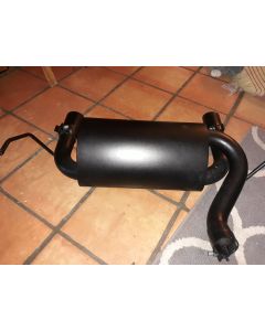 Dual crossover exhaust