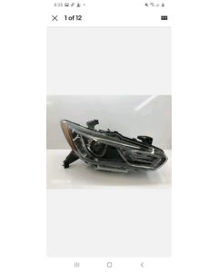 2020 infinity qx60 left headlight complete housing