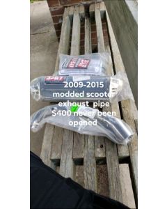 Yoshimura exhaust pipe and muffler