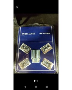 OEM Hyundai wheel lock set